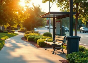 Clean Bus Stop