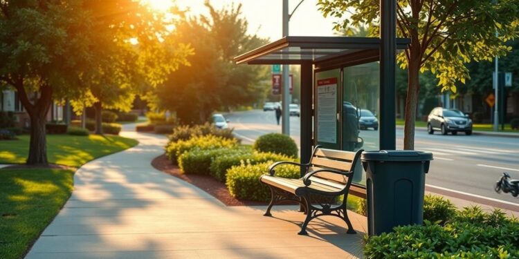 Clean Bus Stop