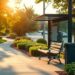 Clean Bus Stop