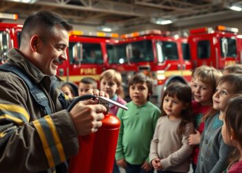 Fire Station Visit