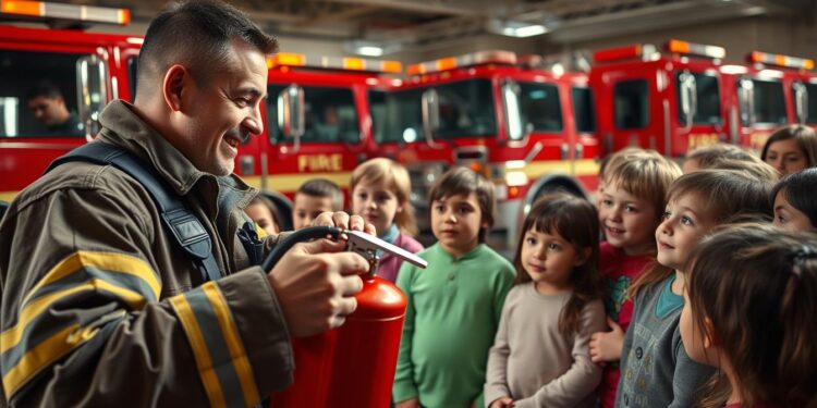 Fire Station Visit
