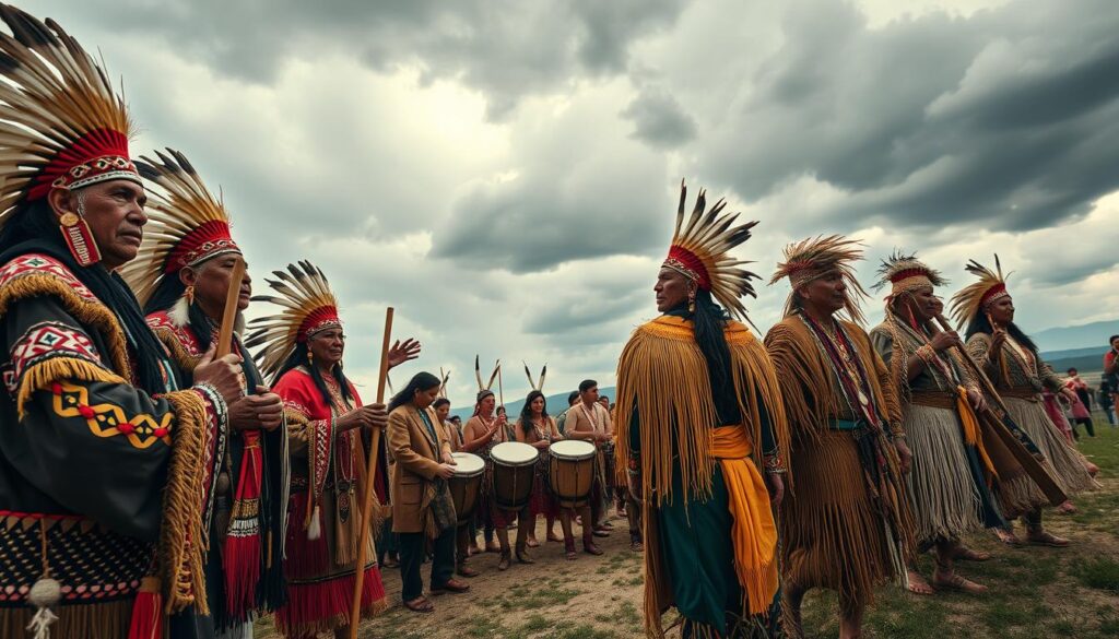 Native American Rain Dance ceremonial costumes Native American Rain Dance ceremonial costumes