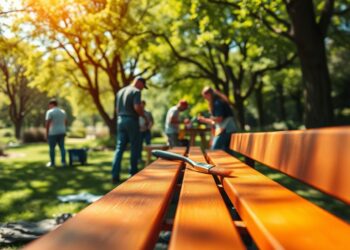 Park Bench Painting