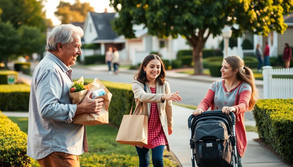 being a good neighbor by helping being a good neighbor by helping