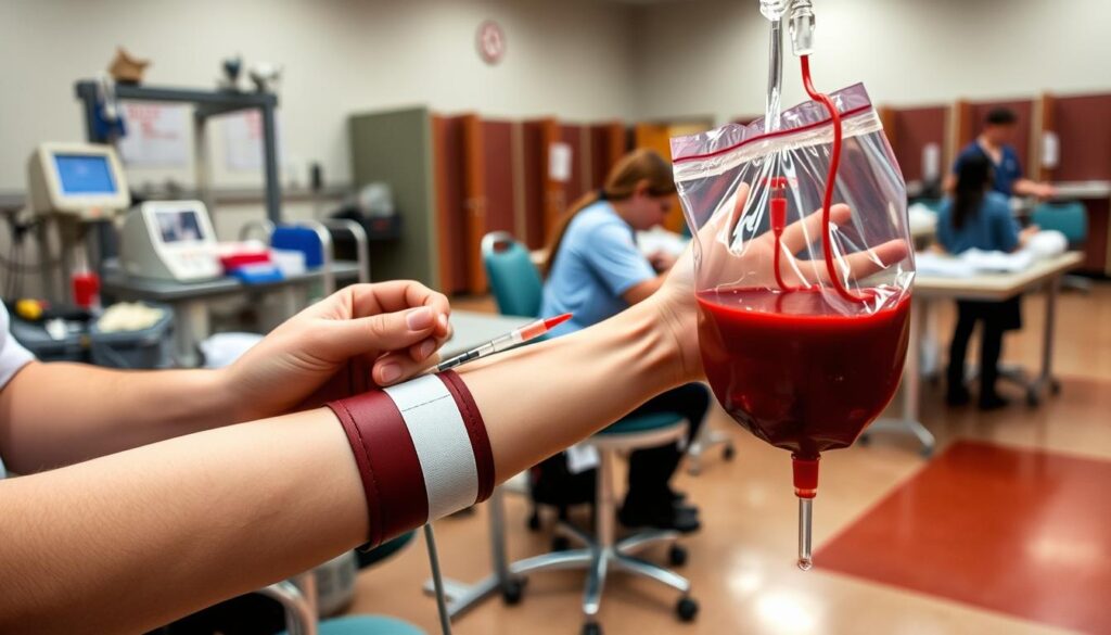 blood donation process blood donation process