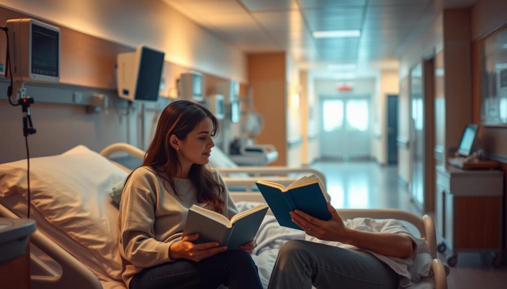 hospital visits with books hospital visits with books