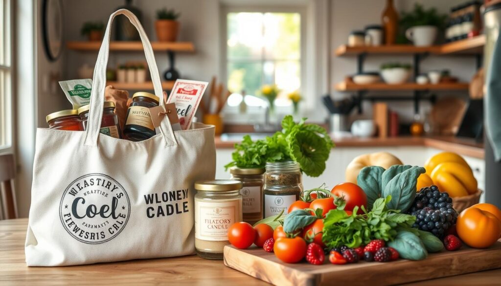 local products in welcome kit
