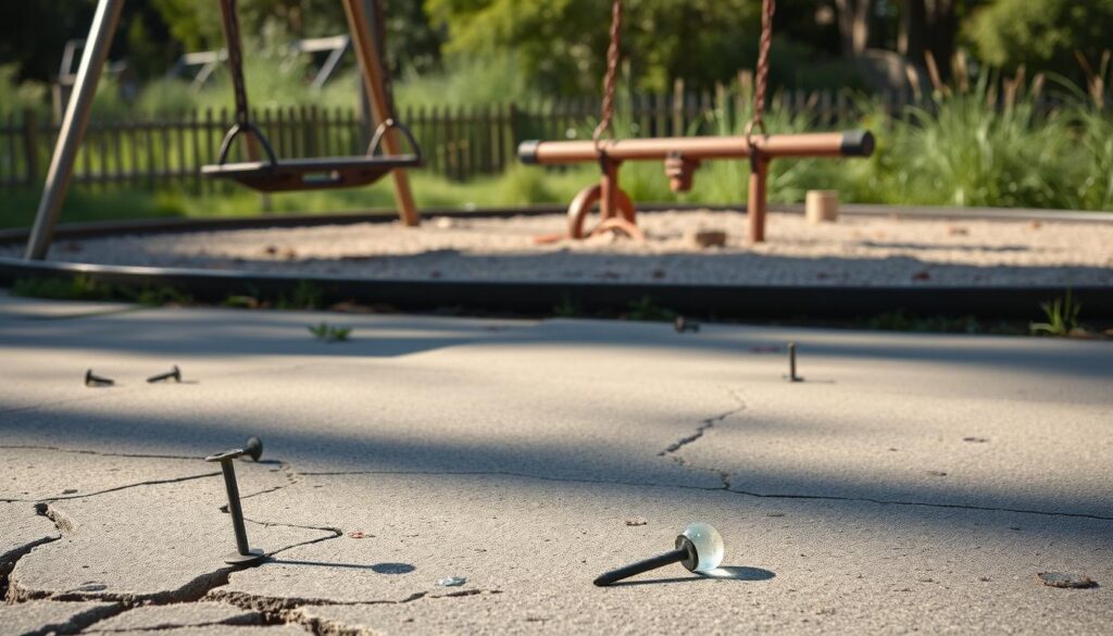 playground safety hazards