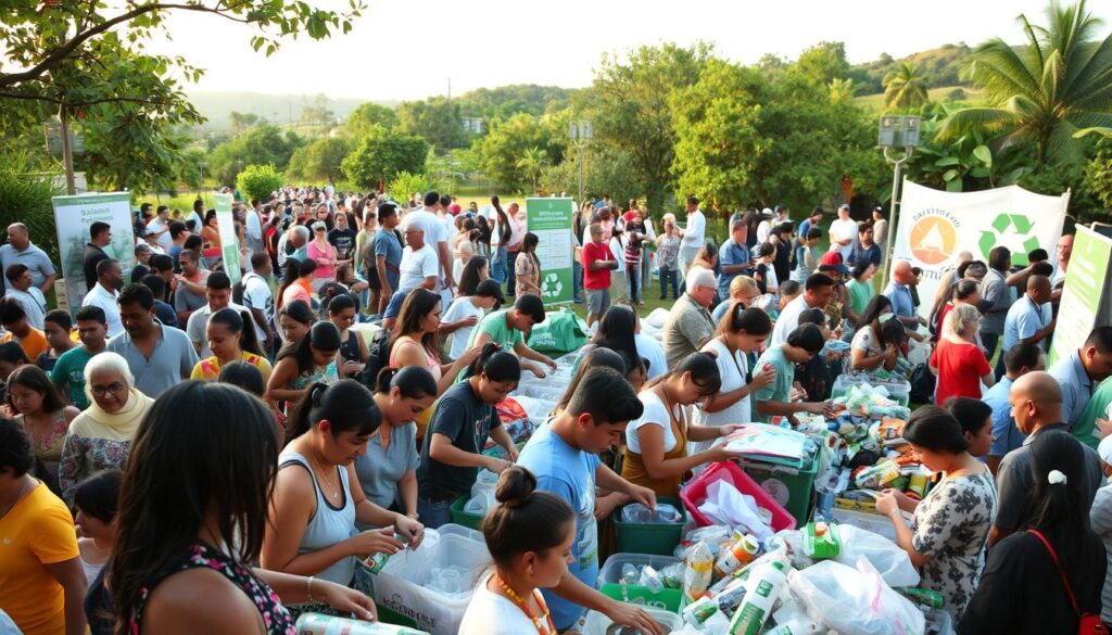 recycling community event recycling community event