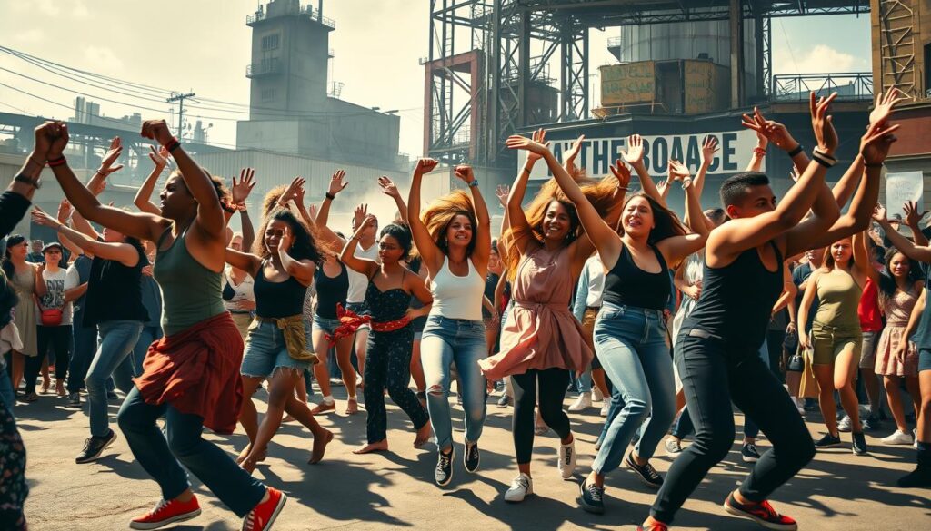 revolutionary dance flashmob revolutionary dance flashmob