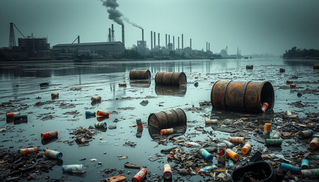 river pollution