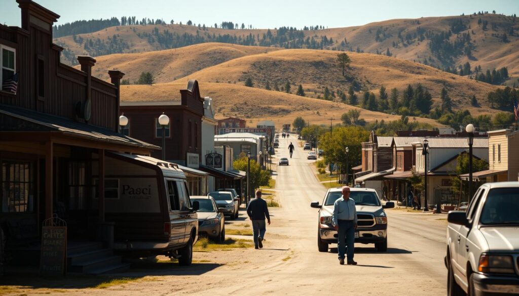 small town surprised