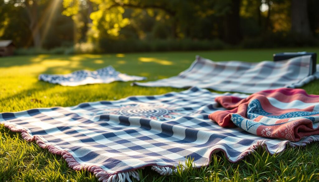 types of picnic blankets types of picnic blankets